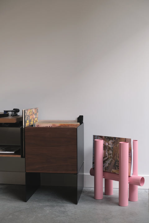 Le Setup Audio Bas Noir & Noyer