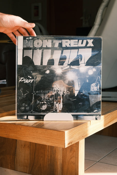 Le Support Vinyles Noir