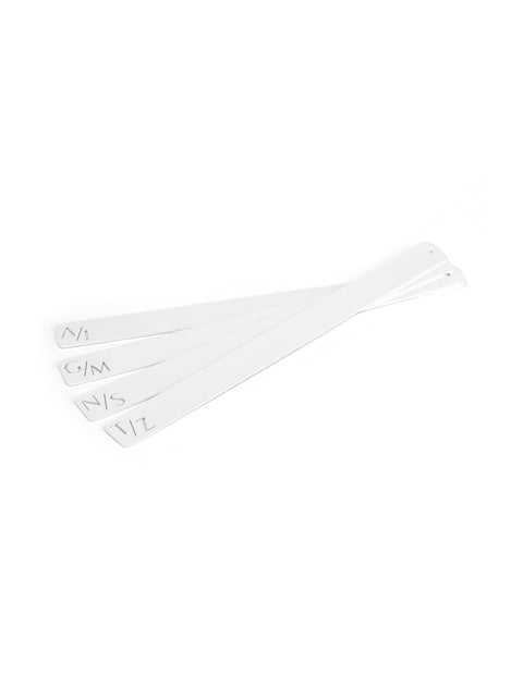 LOIA - Les trieurs vinyles Blanc - Accessoires vinyles - Séparateurs vinyles par ordre alphabétique