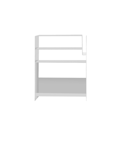 La Console Vinyles Acier - Blanc