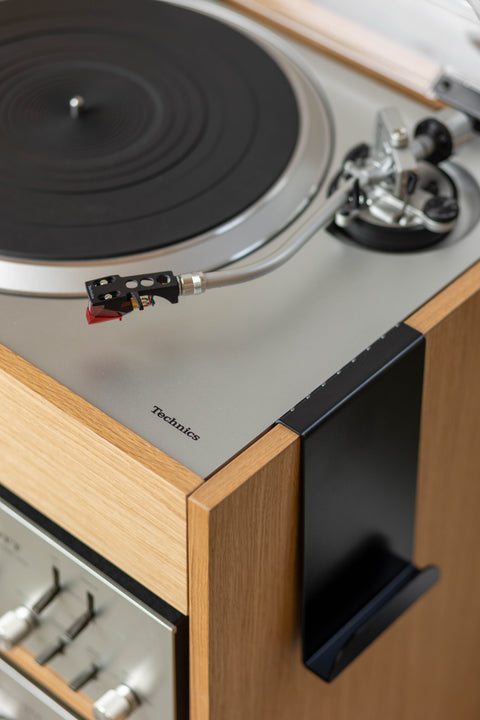 Le Support Vinyles Noir