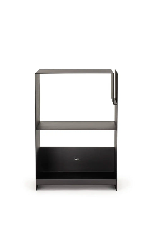 La Console Vinyles Acier AS - Noir