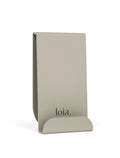 LOIA - Le Support Vinyles Taupe - Accessoires Vinyles - Support mural Vinyles - Supporte jusqu'à 3 vinyles