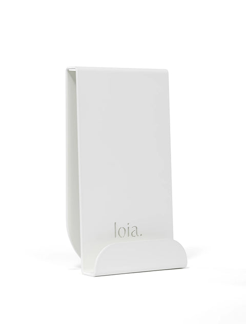 LOIA - Le Support Vinyles Blanc - Supporte jusqu'à 3 vinyles