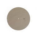 LOIA Le couvre Plateau Cuir Taupe - Support en cuir pour disques vinyles