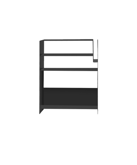 La Console Vinyles Acier - Noir