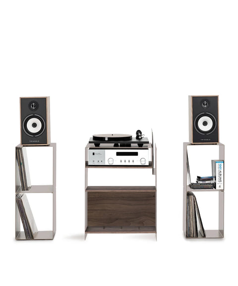 The Taupe and Walnut High Audio Setup